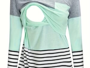 Haut Allaitement Rayé