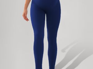 Legging maternité couleur bleu marine